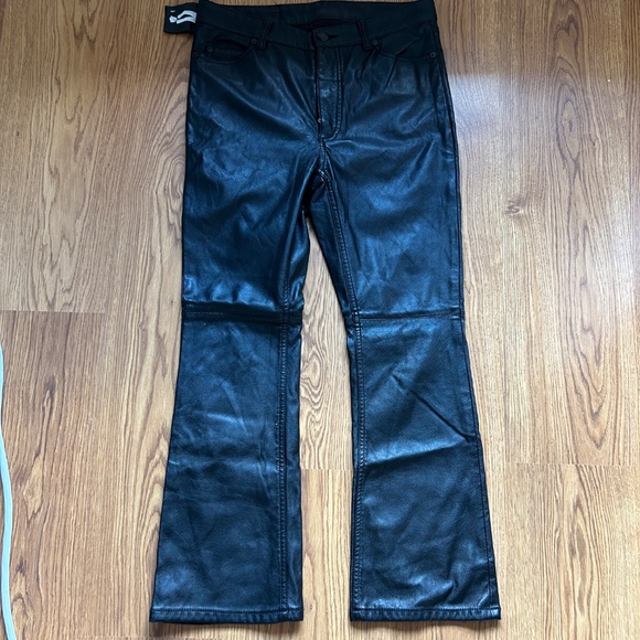 Cheap Monday Black Leather Pants - Picture 2 of 2